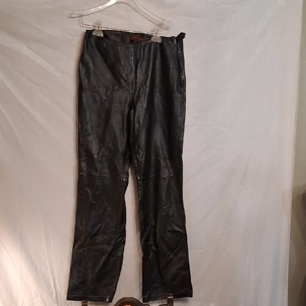 Margaret Godfrey Leather Pants Size 8